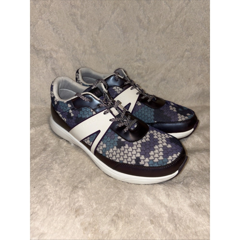 Traq Alegria Qarma 2 Honeycomb Purple size 10 Mesh Lightweight Sneakers Walking